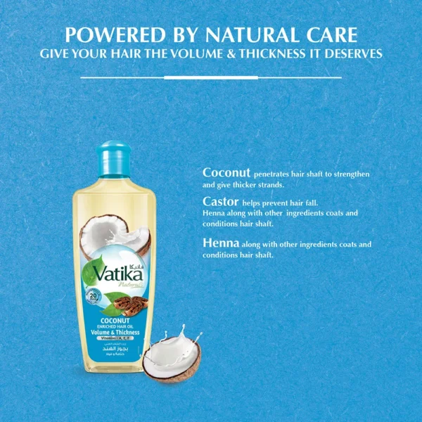 Vatika Naturals Coconut Hair Oil 300ml