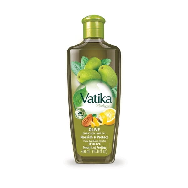 Dabur Vatika Naturals Olive Enriched Hair Oil Nourish and Protect 300ml