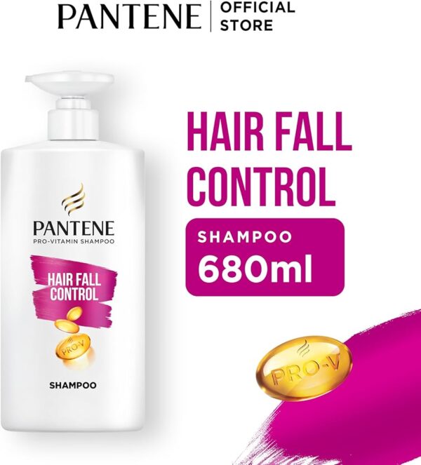 Pantene Pro-V Hair Fall Control Shampoo, 680ml