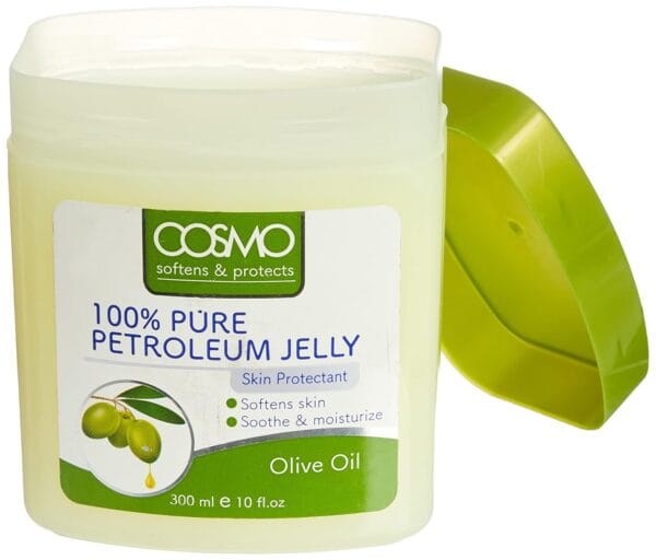 Cosmo Olive Oil 100% Petroleum Jelly 300ml | Soothe & Moisturize | Softens Skin | For Men & Women