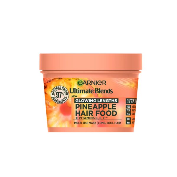 Garnier Ultimate Blends Glowing Lengths 3 in 1 Pineapple & Amla Hair Mask 400ml
