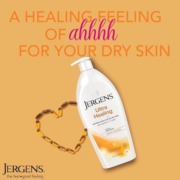 Jergens Ultra Healing Extra Dry Skin Moisturizer - 400ml