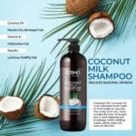 Cosmo Coconut Milk Moisturizing Shampoo 1000ml