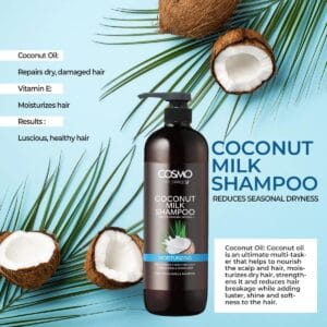 Cosmo Coconut Milk Moisturizing Shampoo 1000ml