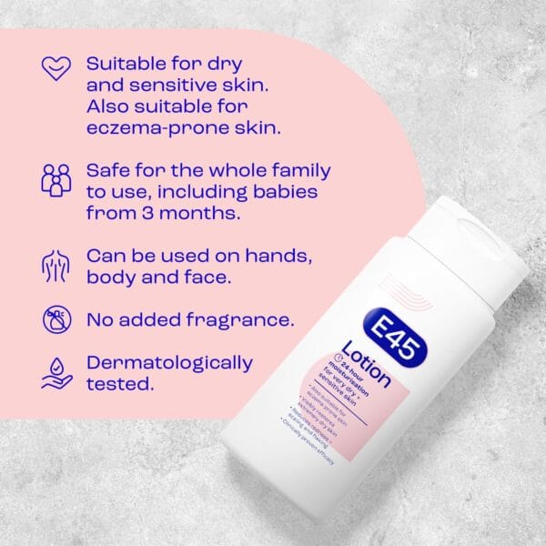 Dermatological E45 Moisturising Lotion 200ml
