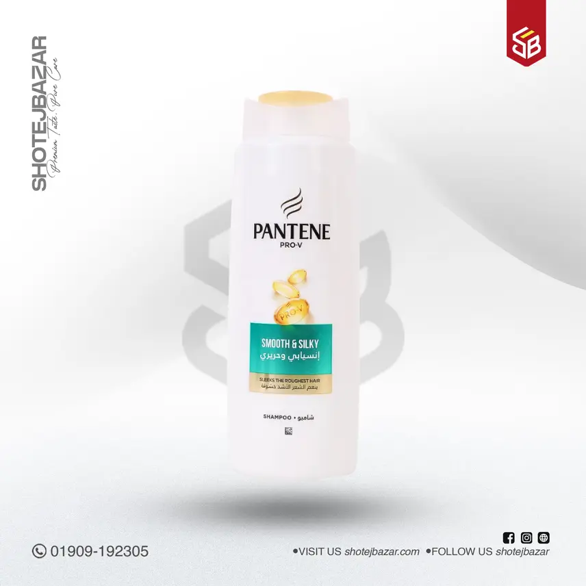 73 Pantene Pro-V Smooth & Silky Shampoo - 400ml - Image 1