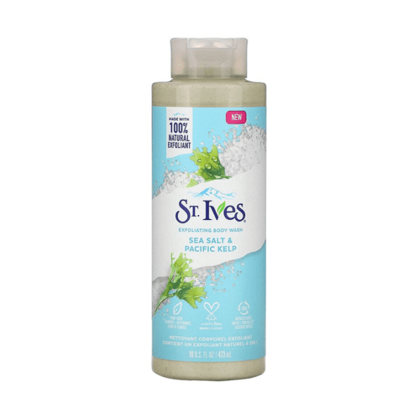 St. Ives Exfoliating Body Wash Sea Salt And Pacific Kelp 650ml