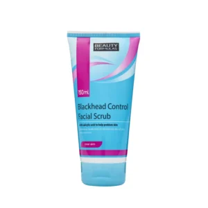 Beauty Formulas Clear Skin Blackhead Control Facial Scrub 150ml