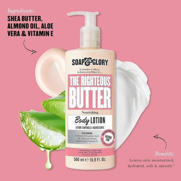 Soap & Glory The Righteous Butter Nourishnig Body Lotion 500ml