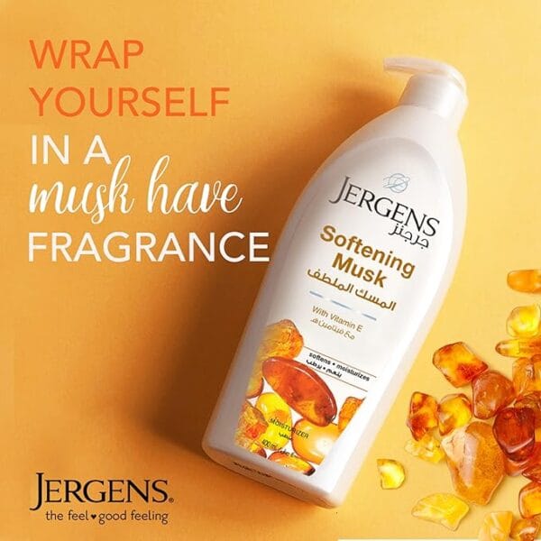 Jergens Softening Musk Dry Skin Moisturizer 400 ml