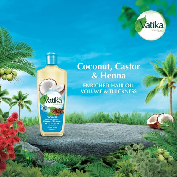 Vatika Naturals Coconut Hair Oil 300ml - Image 2