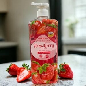 Watsons Strawberry Gel Body Wash 1000ml
