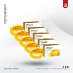 PEARS Soap, Pure & Gentle with Natural Oil Transparent Bar Soap (60gm*5pcs)