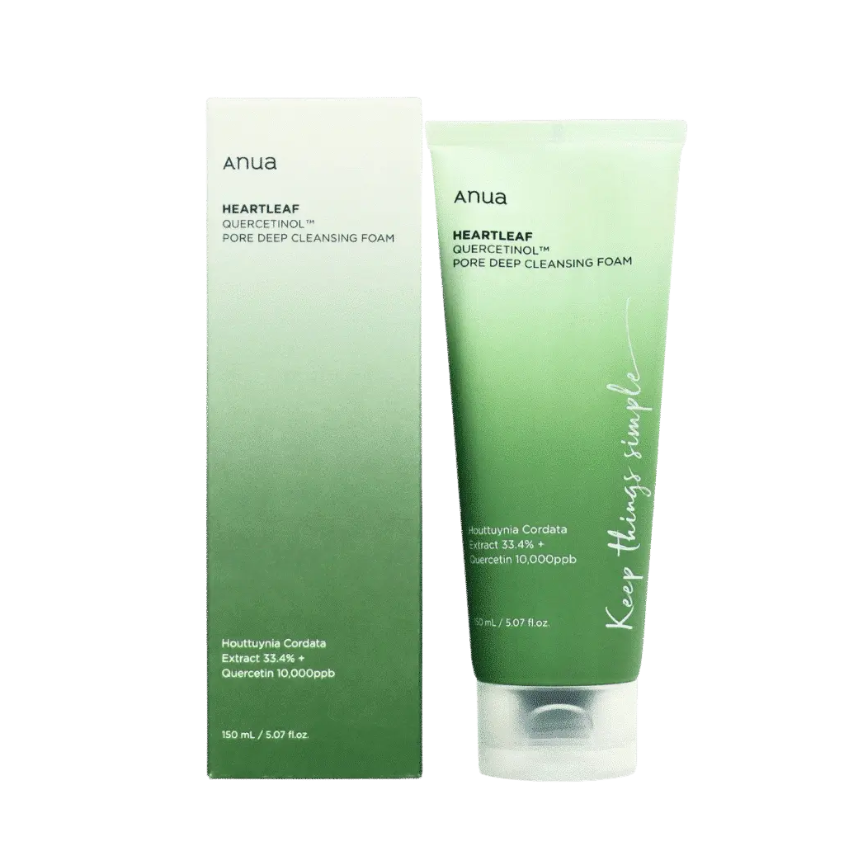 Anua Heartleaf Quercetinol Pore Deep Cleansing Foam 150ml