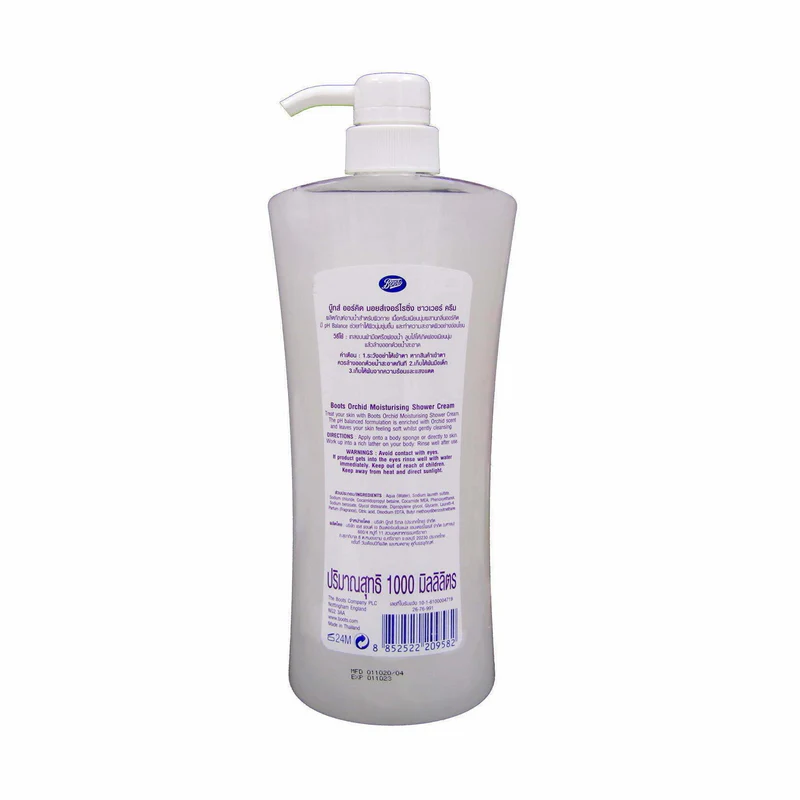 Boots Orchid Moisturising Shower Cream 1000ml