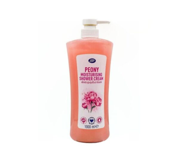 Boots Peony Moisturising Shower Cream 1000ml - Image 1