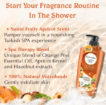 Ginvera Spa Shower Scrub Apricot 750ml