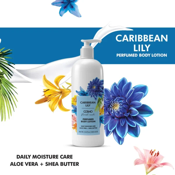 CARIBBEAN LILY PERFUMED BODY LOTION 1000ml
