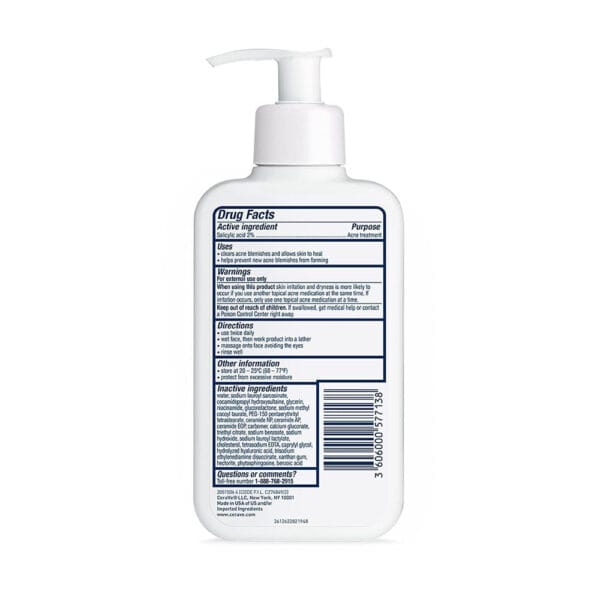 Cerave Acne Control Cleanser – 473ml