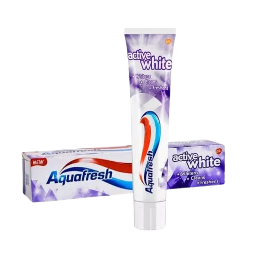 Aquafresh Active White, wybielająca pasta do zębów, 100 ml