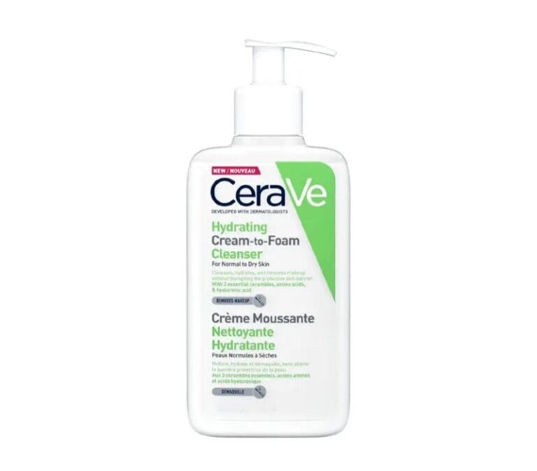 Cerave Hydrating Cream-to-Foam Cleanser – 236ml