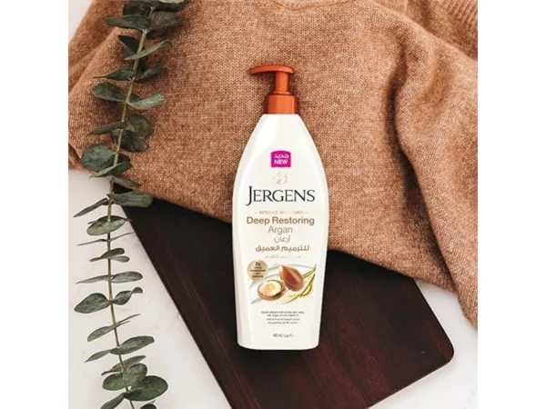 Jergens Deep Restoring Argan Extra Dry Skin Moisturizer 400ml