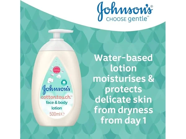 Johnsons Cotton Touch Face and Body Lotion 500ml