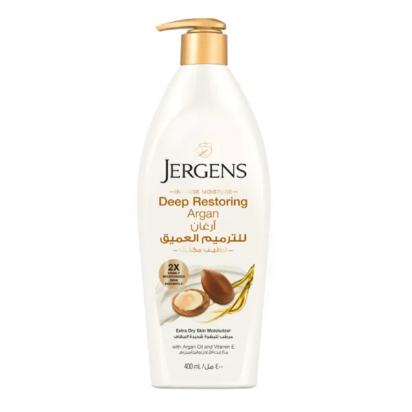 Jergens Deep Restoring Argan Extra Dry Skin Moisturizer 400ml