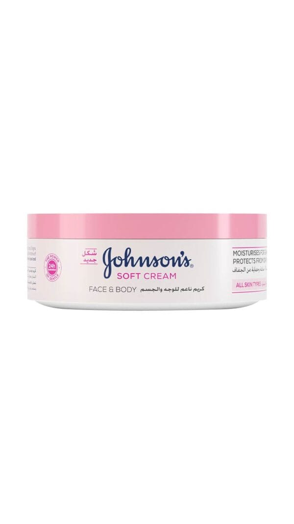 Johnson's JOHNSON’S Face&Body Cream-24 HOUR Moisture-Soft Cream-300ml