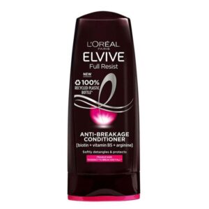L'OREAL PARIS Elvive Full Resist Shampoo, 400ml + Conditioner 360ml For Weak & Fragile Hair