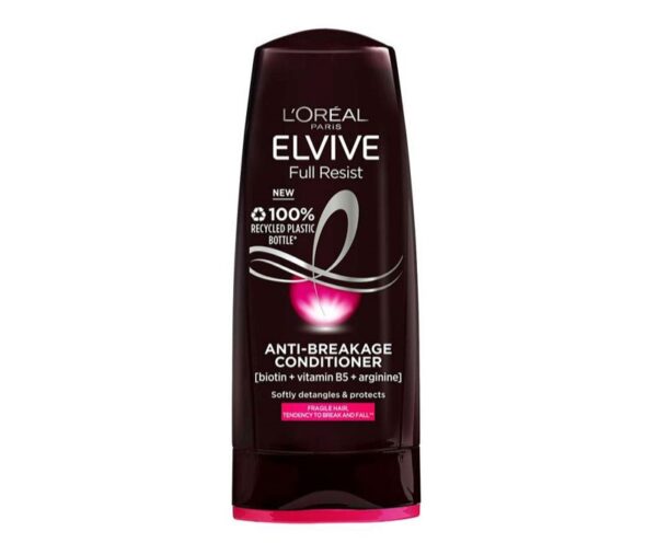 L'OREAL PARIS Elvive Full Resist Shampoo, 400ml + Conditioner 360ml For Weak & Fragile Hair