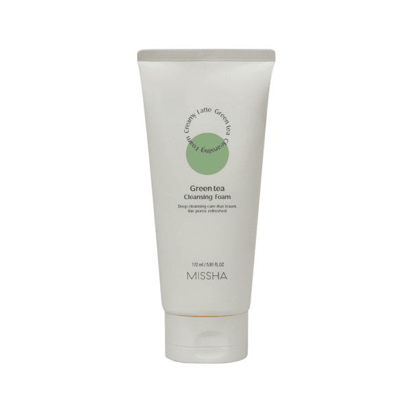 MISSHA Creamy Latte Green Tea Cleansing Foam 172ml