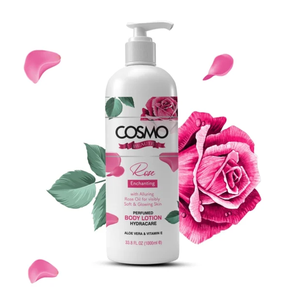 Cosmo Beaute Rose Enchanting Perfumed Body Lotion 1000ml