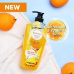 Ginvera World Spa Korea Shower Scrub Hallabong & Honey Citron 750ml - Image 2