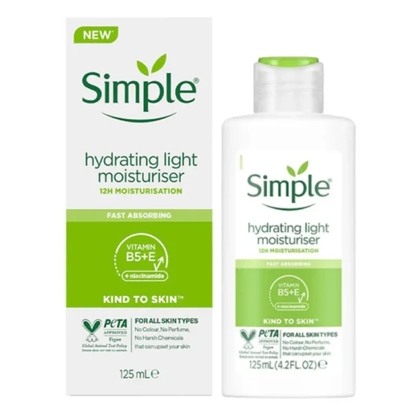 Simple Kind to Skin Hydrating Light Moisturiser (125ml)
