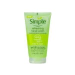 Simple Kind To Skin Refreshing Facial Wash Gel 150ml