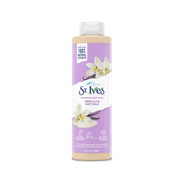 St. Ives Vanilla & Oat Milk Pampering Body Wash 650ml