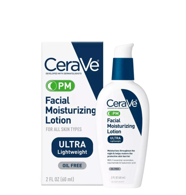 Cerave PM Facial Moisturing Lotion Ultra Lightweight 60ml