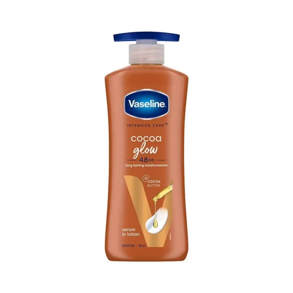 Vaseline Intensive Care Cocoa Glow Body Lotion, 400 ml