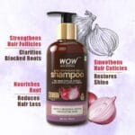 WOW Skin Science Red Onion Black Seed Oil Shampoo 500ml