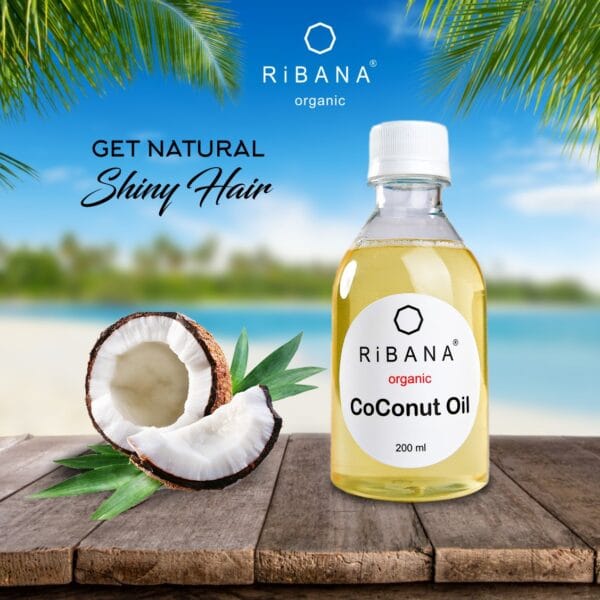 Ribana Organic Coconut Oil - 200 ml