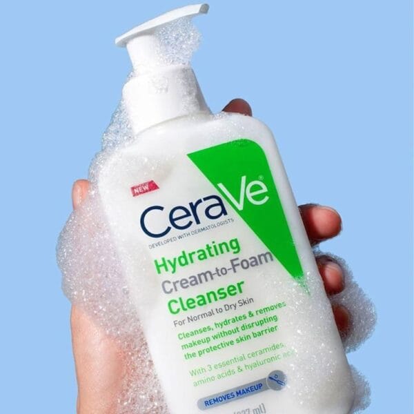 Cerave Hydrating Cream-to-Foam Cleanser – 236ml