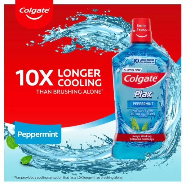 Colgate Plax Peppermint Mouth Wash 500ml