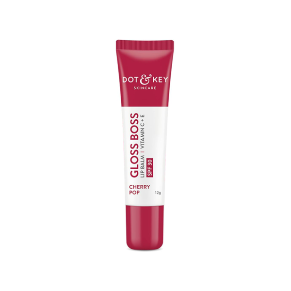 Dot and Key Gloss Boss Vitamin C + E Lip Balm with SPF 30 - Cocoa Mint