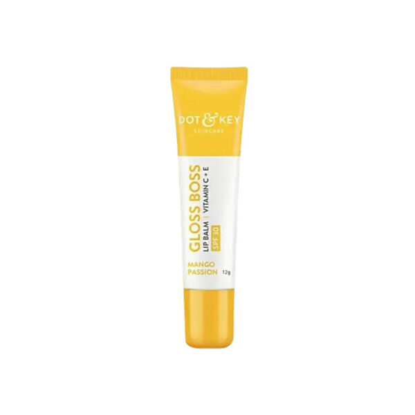 Dot and Key Gloss Boss Vitamin C + E Lip Balm with SPF 30 - Mango Passion