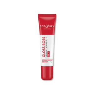 Dot and Key Gloss Boss Vitamin C + E Lip Balm with SPF 30 - Strawberry Crush (12gm)