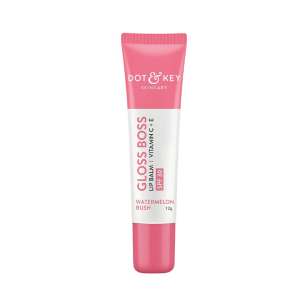 Dot and Key Gloss Boss Vitamin C + E Lip Balm with SPF 30 - Watermelon Rush