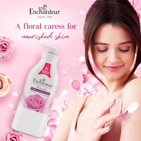 Enchanteur Satin Smooth Perfumed Lotion Romantic 750ml