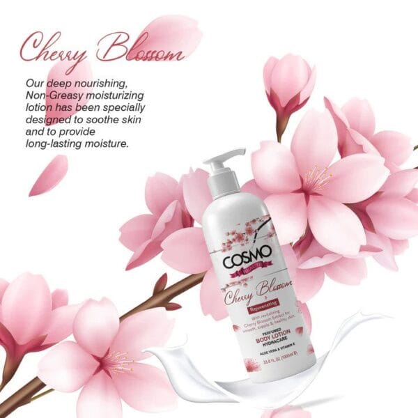 BEAUTE CHERRY BLOSSOM REJUVENATING BODY LOTION - 1000ML