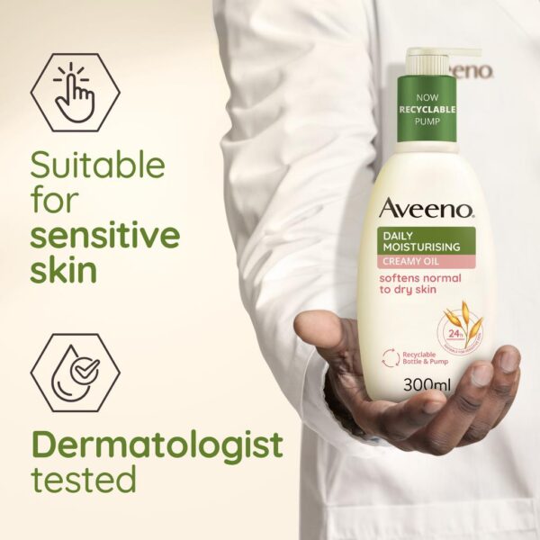 Aveeno Daily Moisturising Creamy Oil 300ml